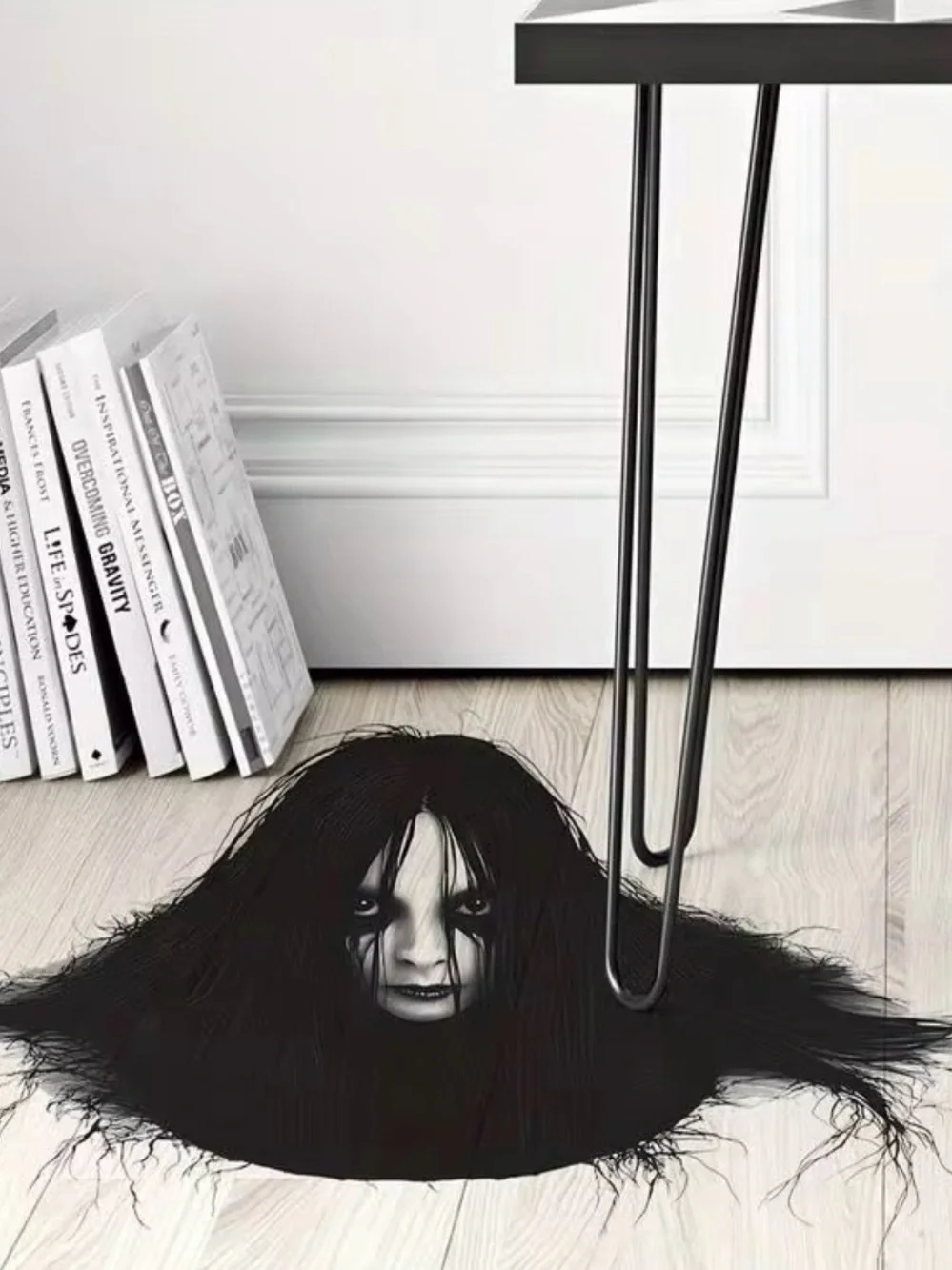 Black Creeping Spirit Floor Decal NEW